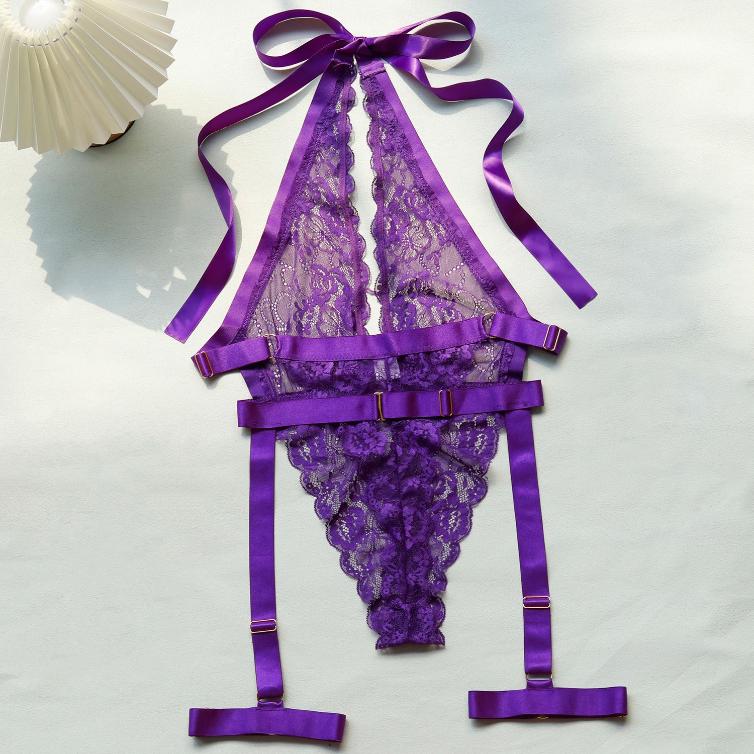 Lace Garter Body Set