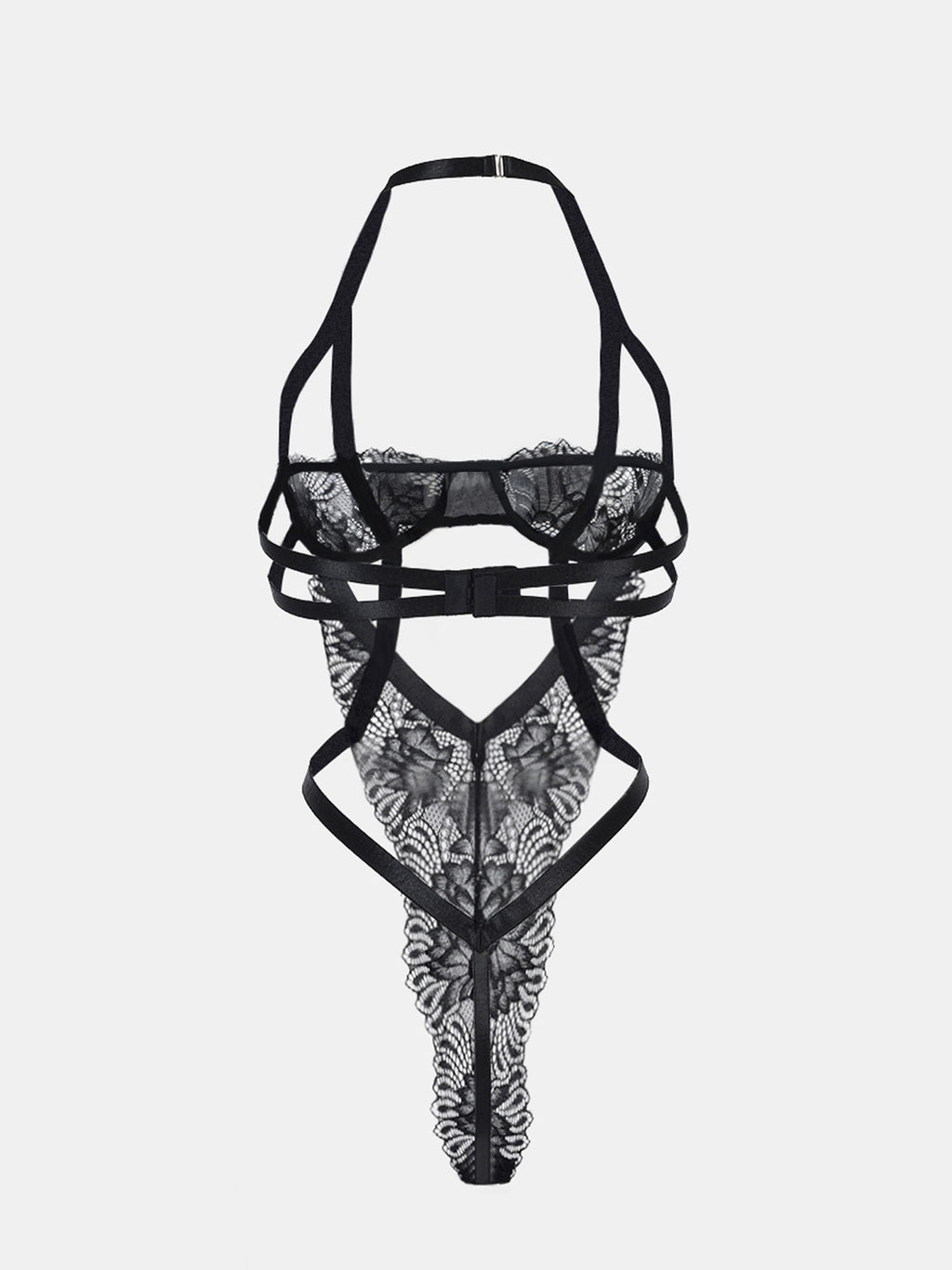 Lace Halterneck Set