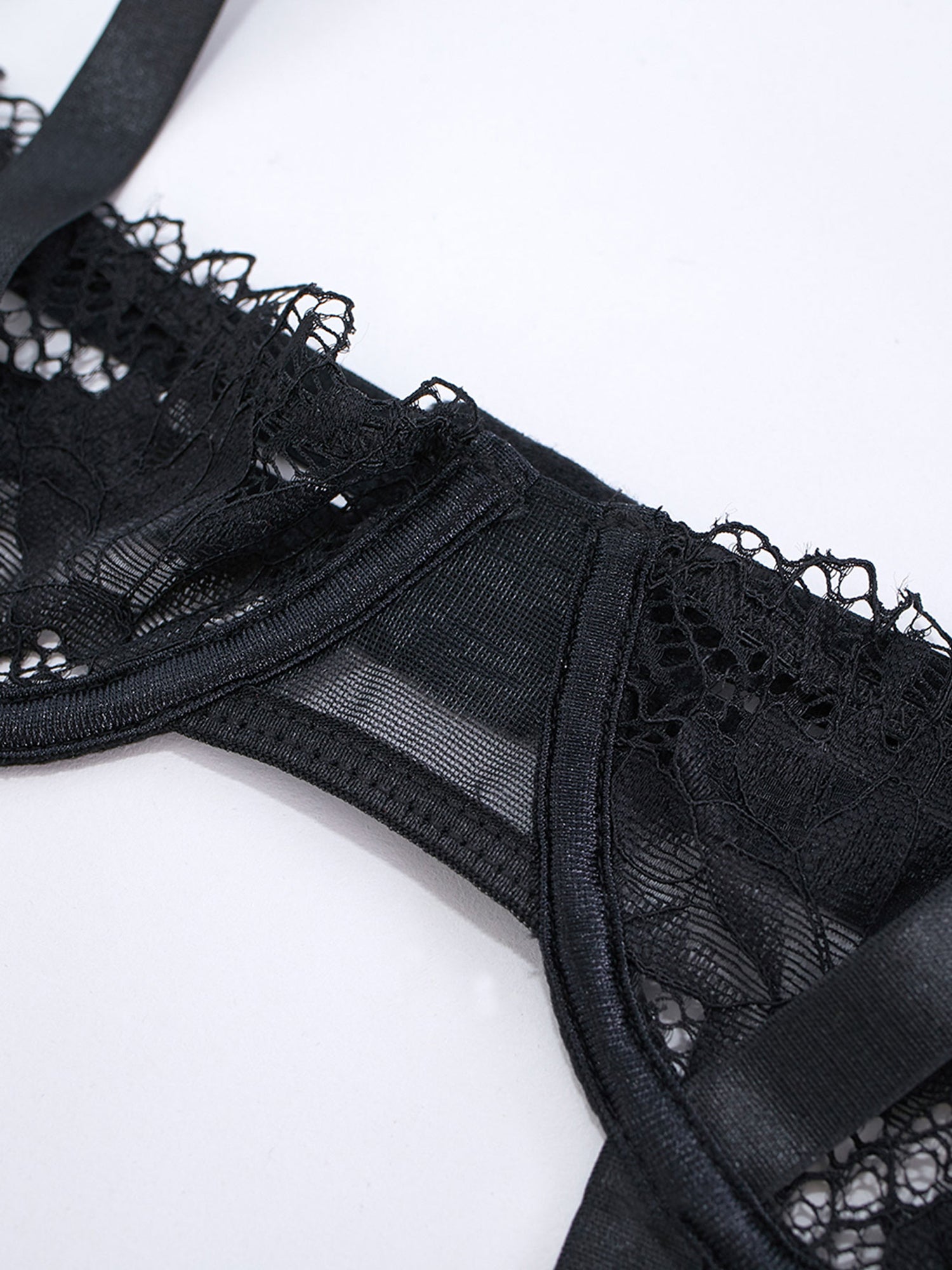 Lace Halterneck Set