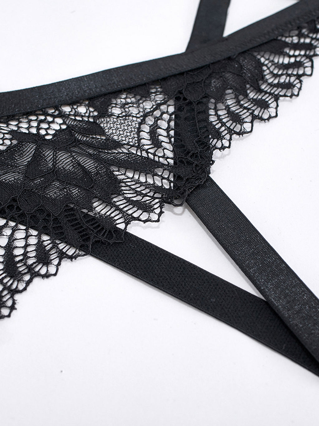 Lace Halterneck Set
