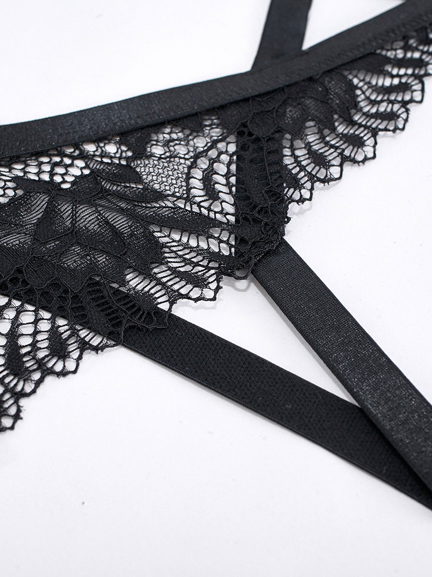 Lace Halterneck Set