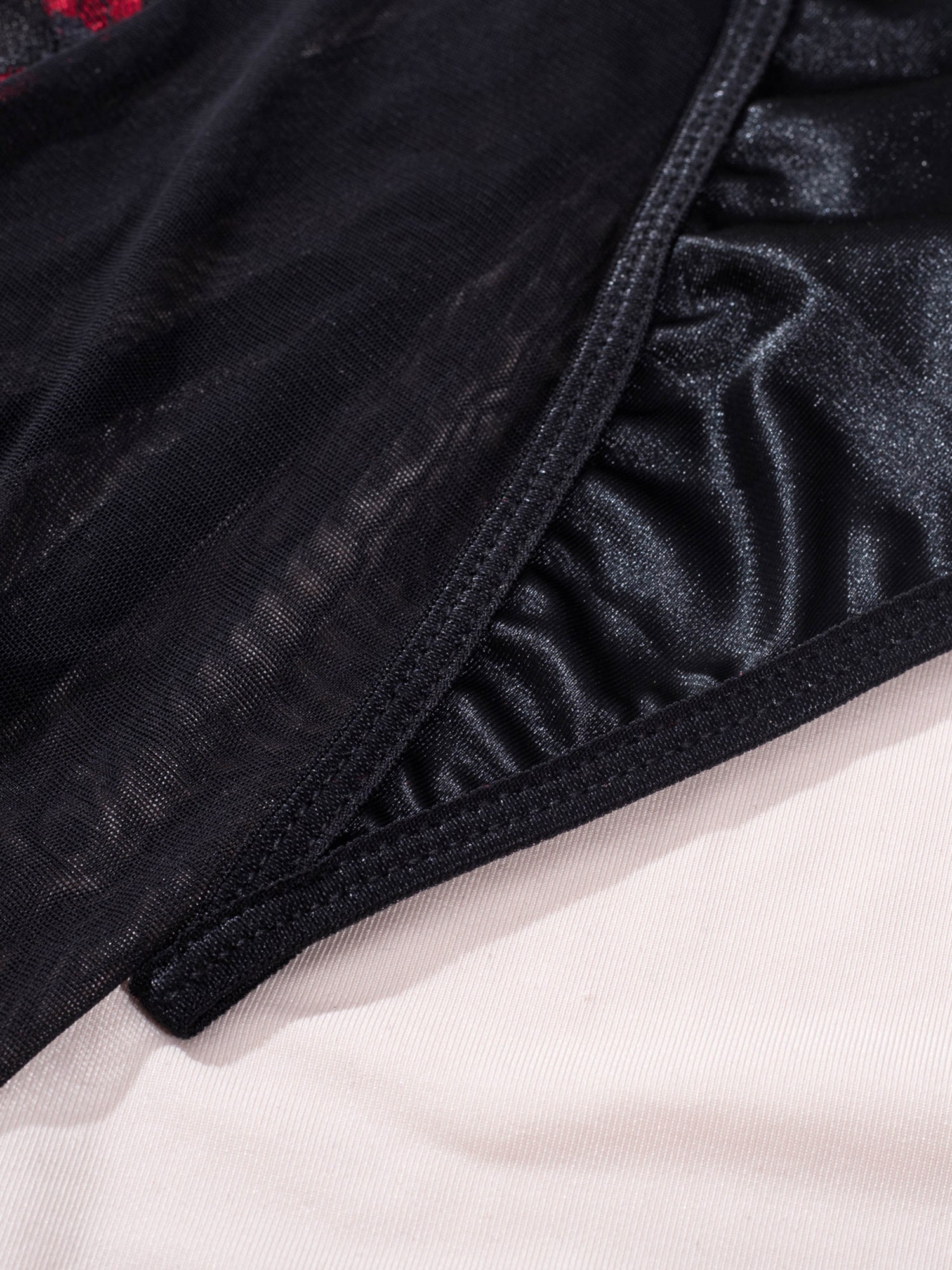 Lace Bathrobe Mesh Nightdress