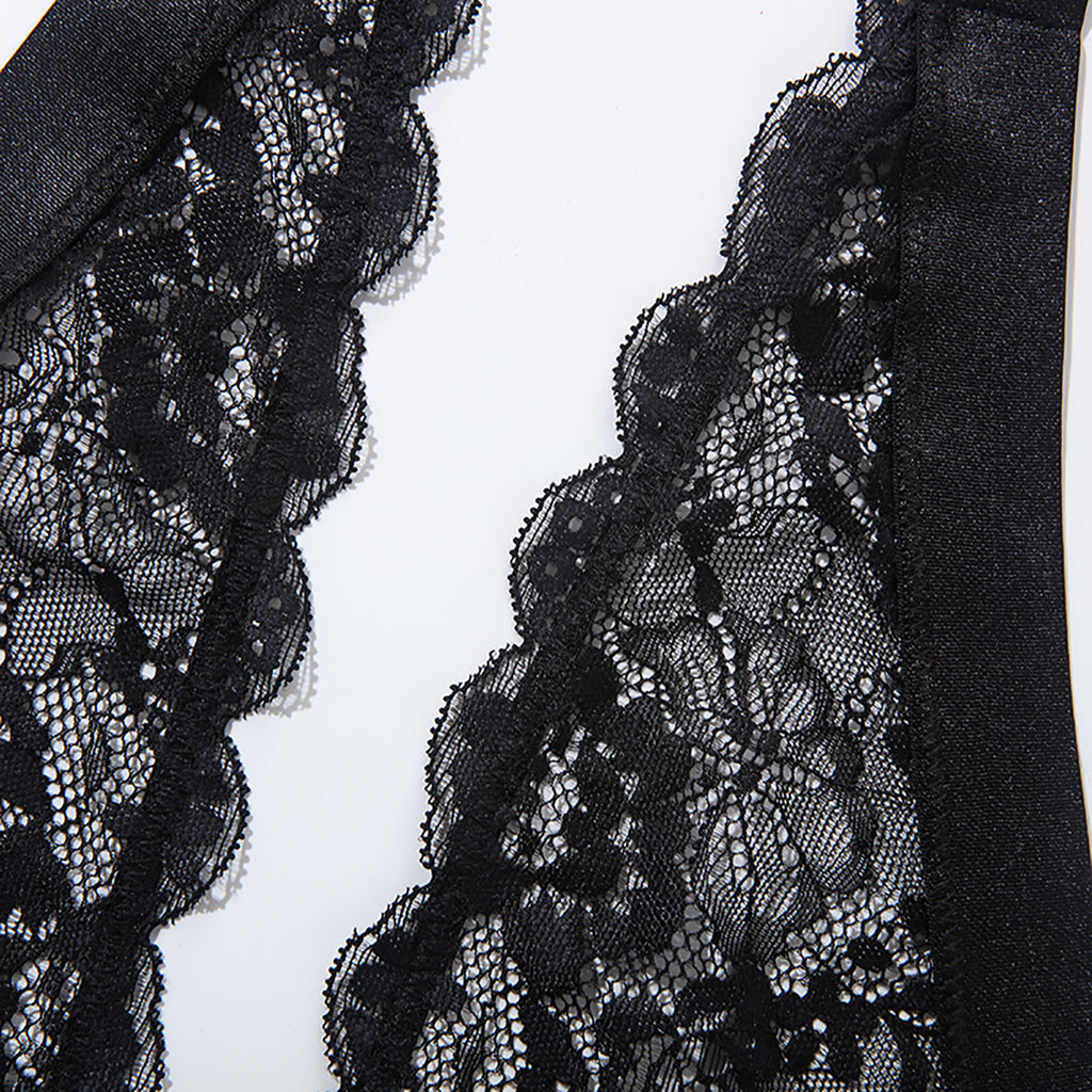 Lace Garter Body Set