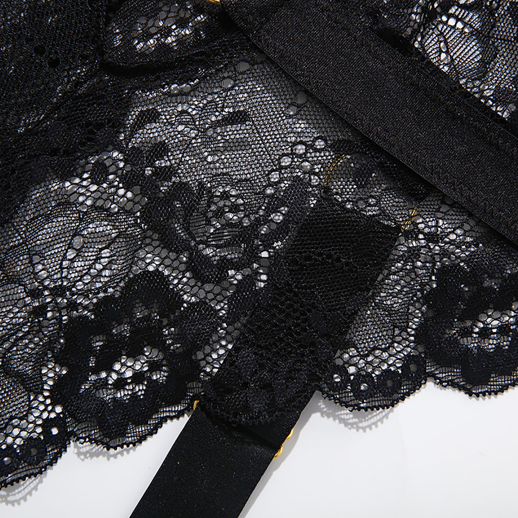 Lace Garter Body Set